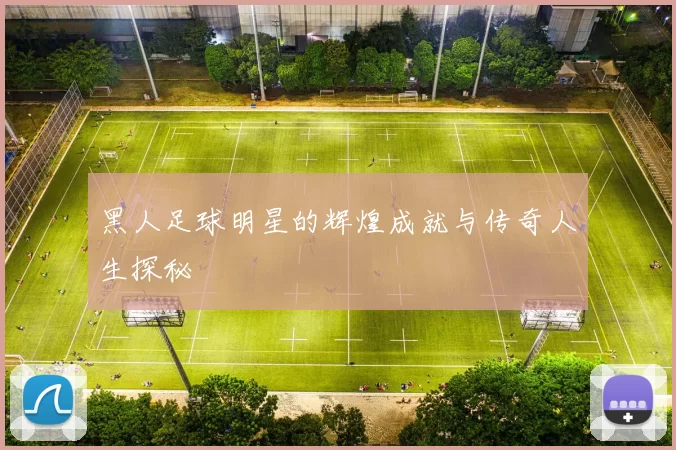 黑人足球明星的辉煌成就与传奇人生探秘