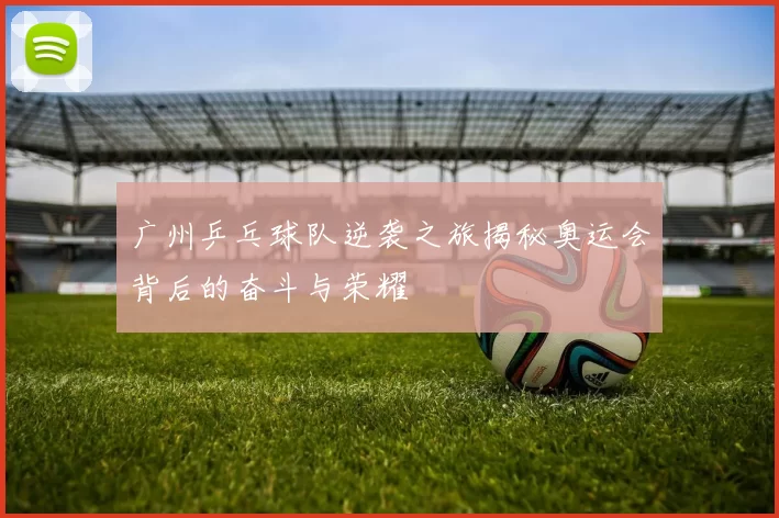 广州乒乓球队逆袭之旅揭秘奥运会背后的奋斗与荣耀